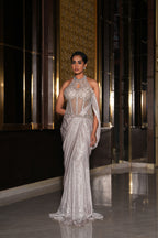 Liyana Draped Gown