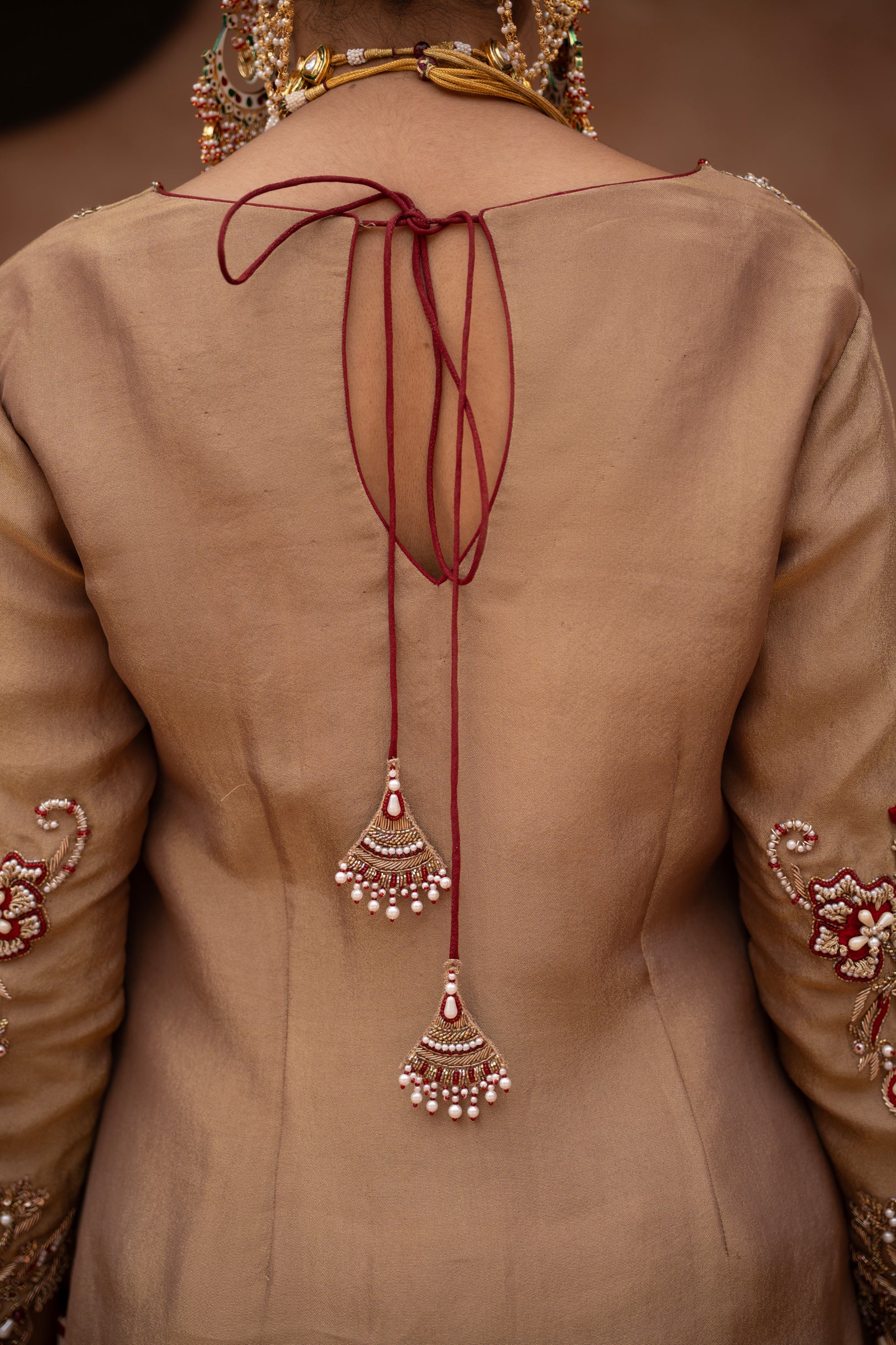 Zehra Hand-Embroidered Farshi Salwar Set