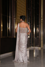 Liyana Draped Gown