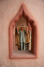 Pista Noor Hand-Embroidered Farshi Set