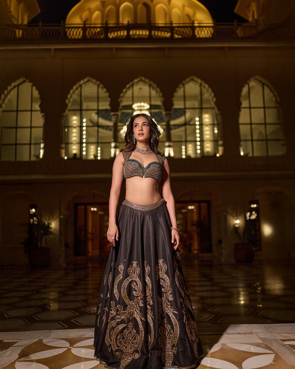 RAAZ — Embroidered Lehenga Set