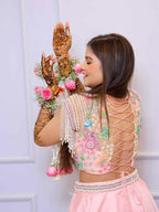 Blush Radiance Pink Lehenga