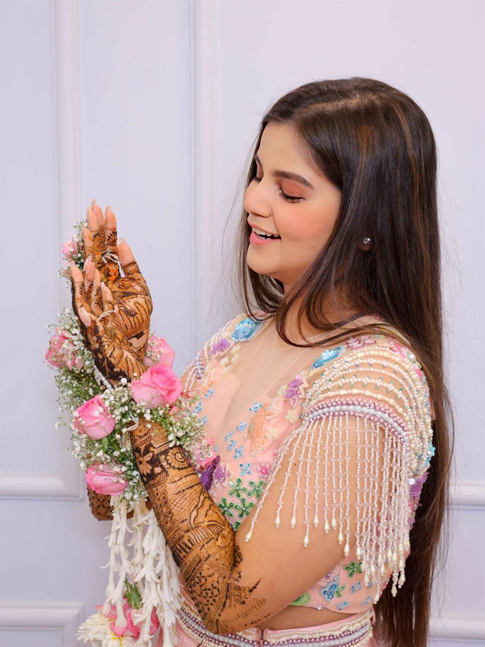 Blush Radiance Pink Lehenga