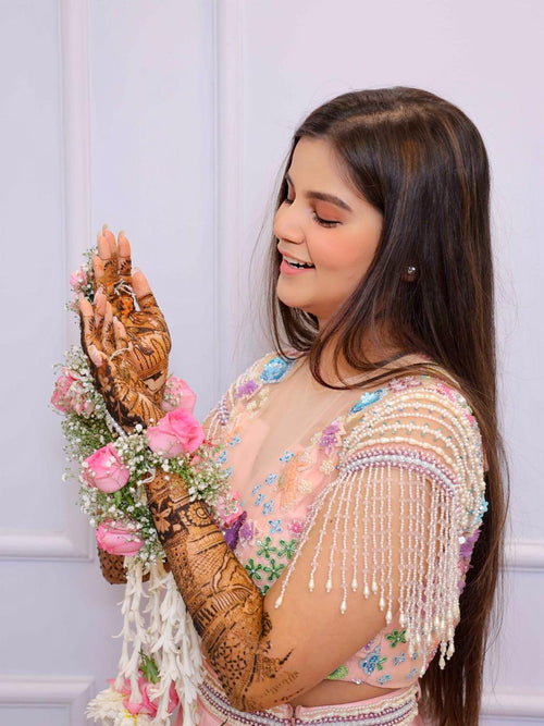 Blush Radiance Pink Lehenga